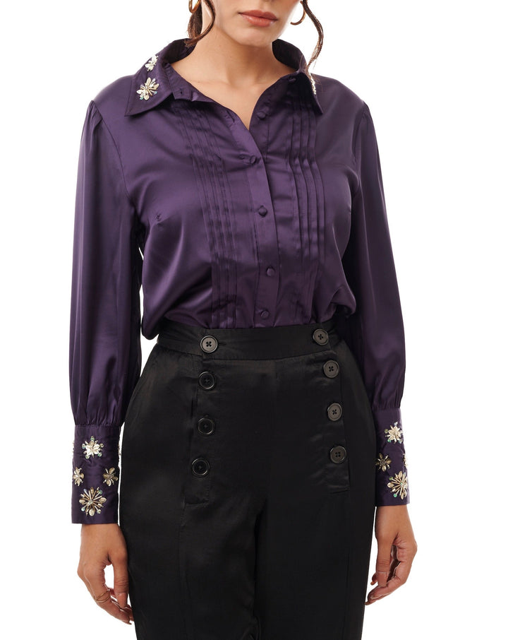Black Flared Pants