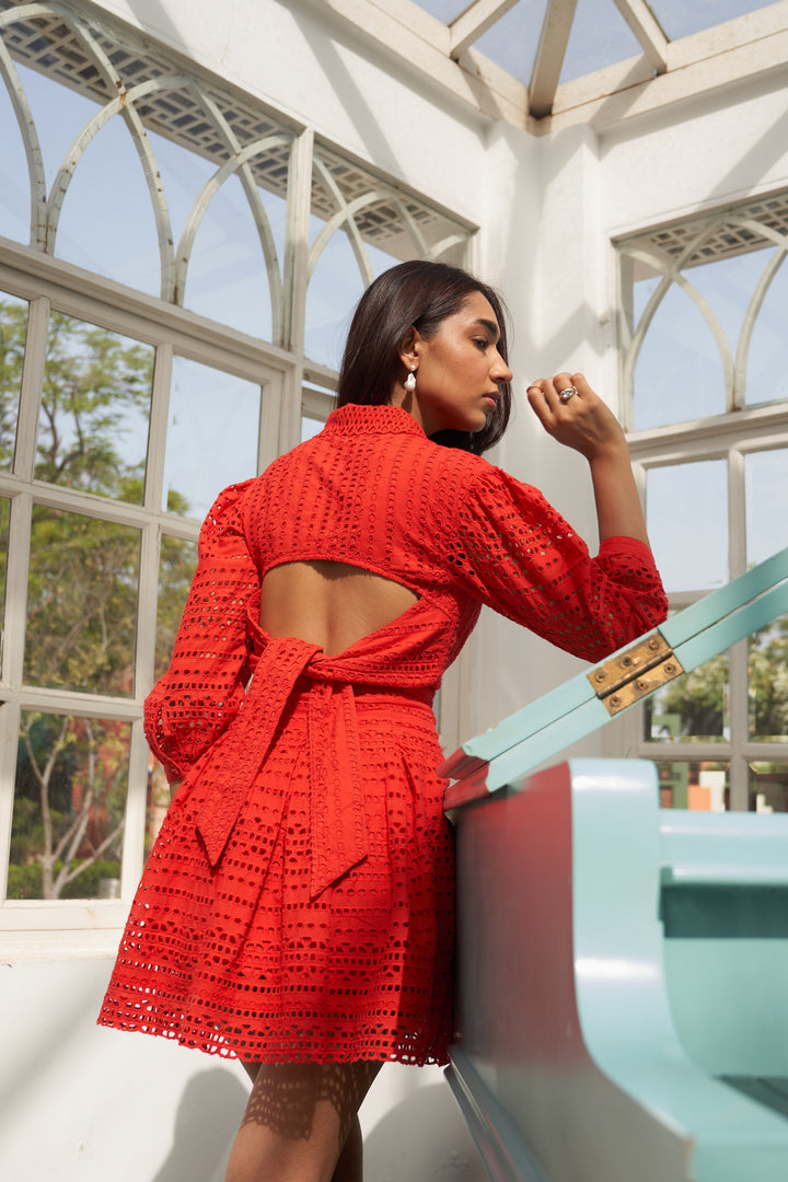 Thea Red Dress