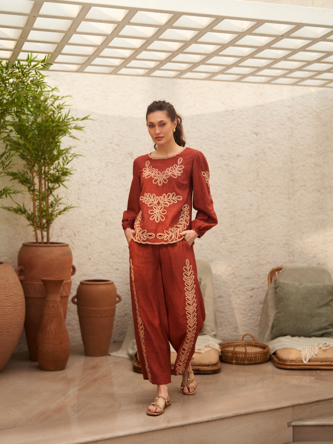 Jane Embroidered Top