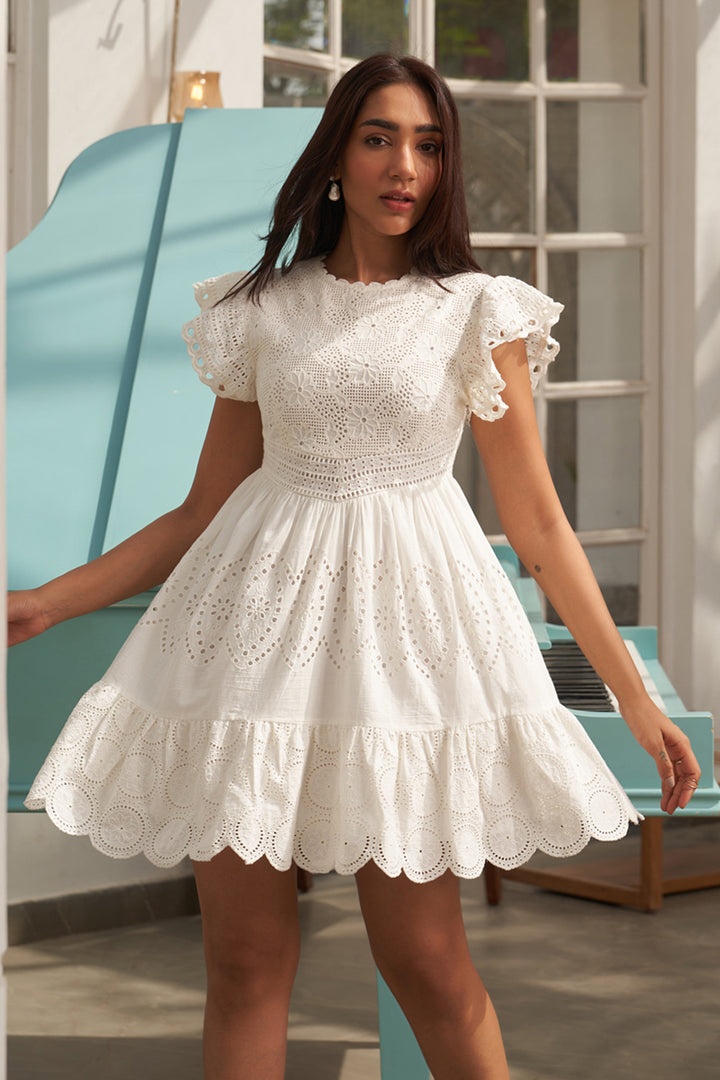 Urmi Daga In Our Suzie Embroidered Dress