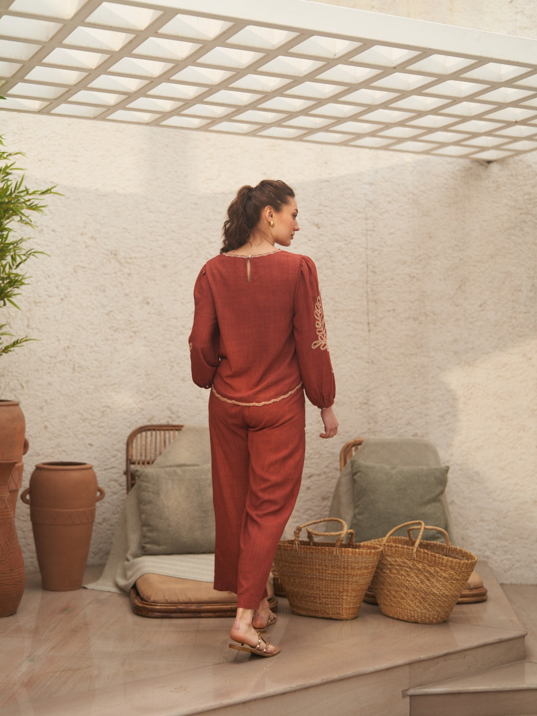 Jane Embroidered Top