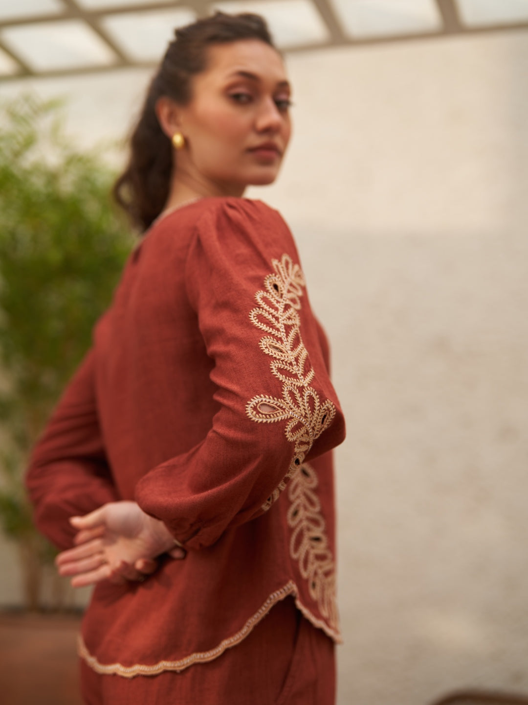 Jane Embroidered Top
