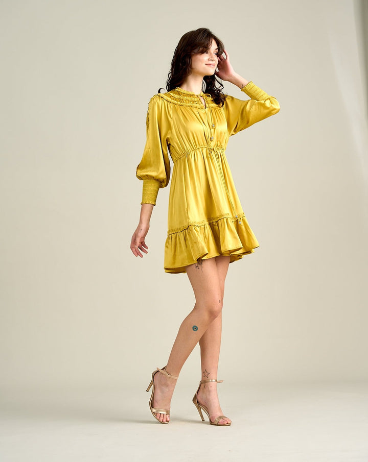 Ella Gold Dress