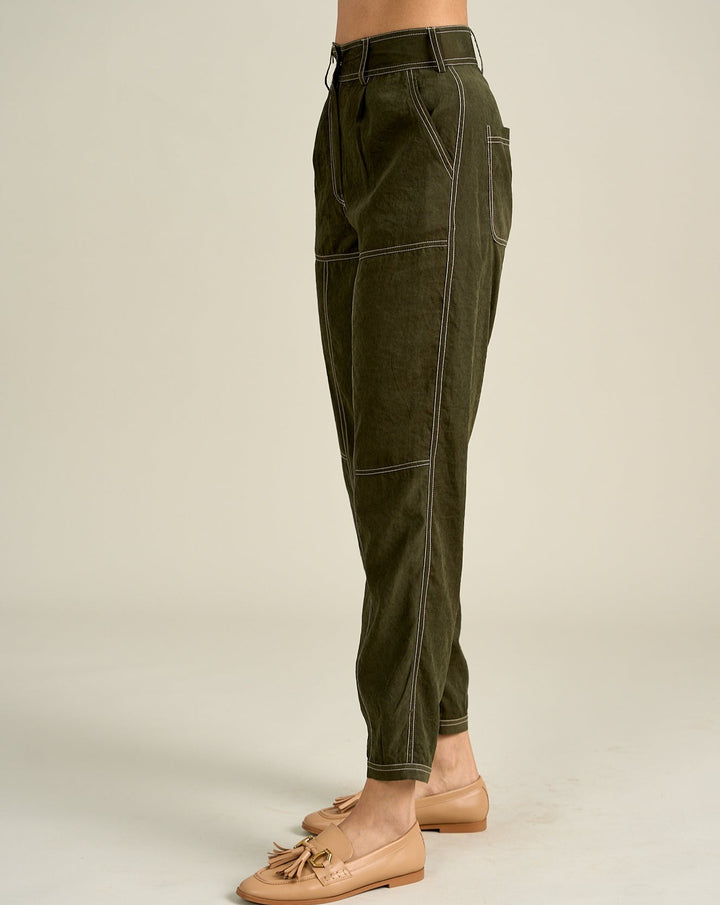 Nriti Shah In Our Emma Olive Pants