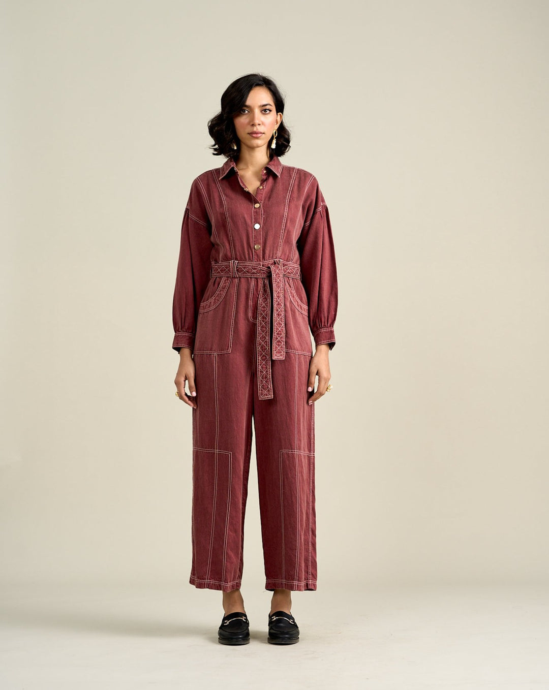 Kendal Rust Jumpsuit