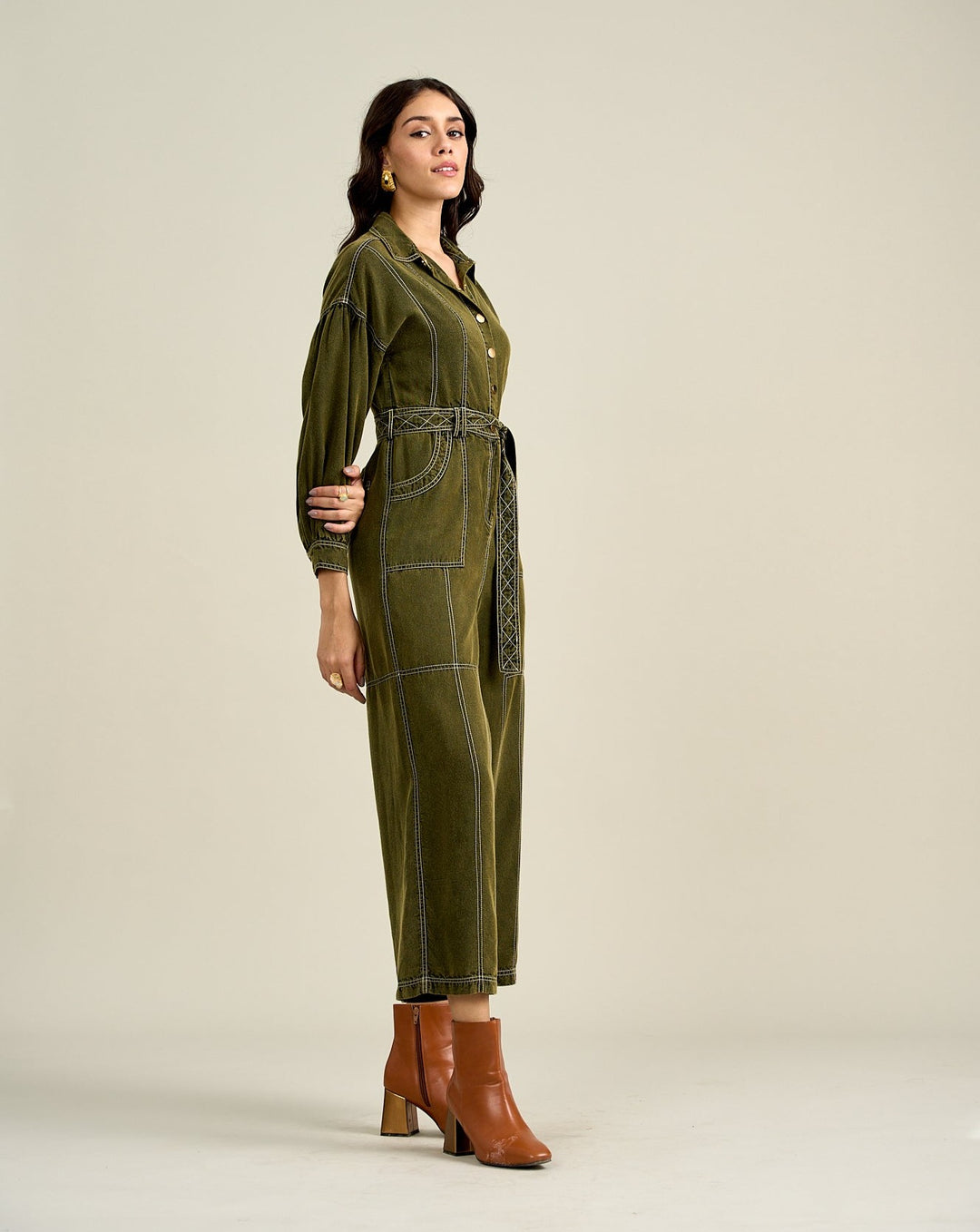 Kendal Olive Jumpsuit