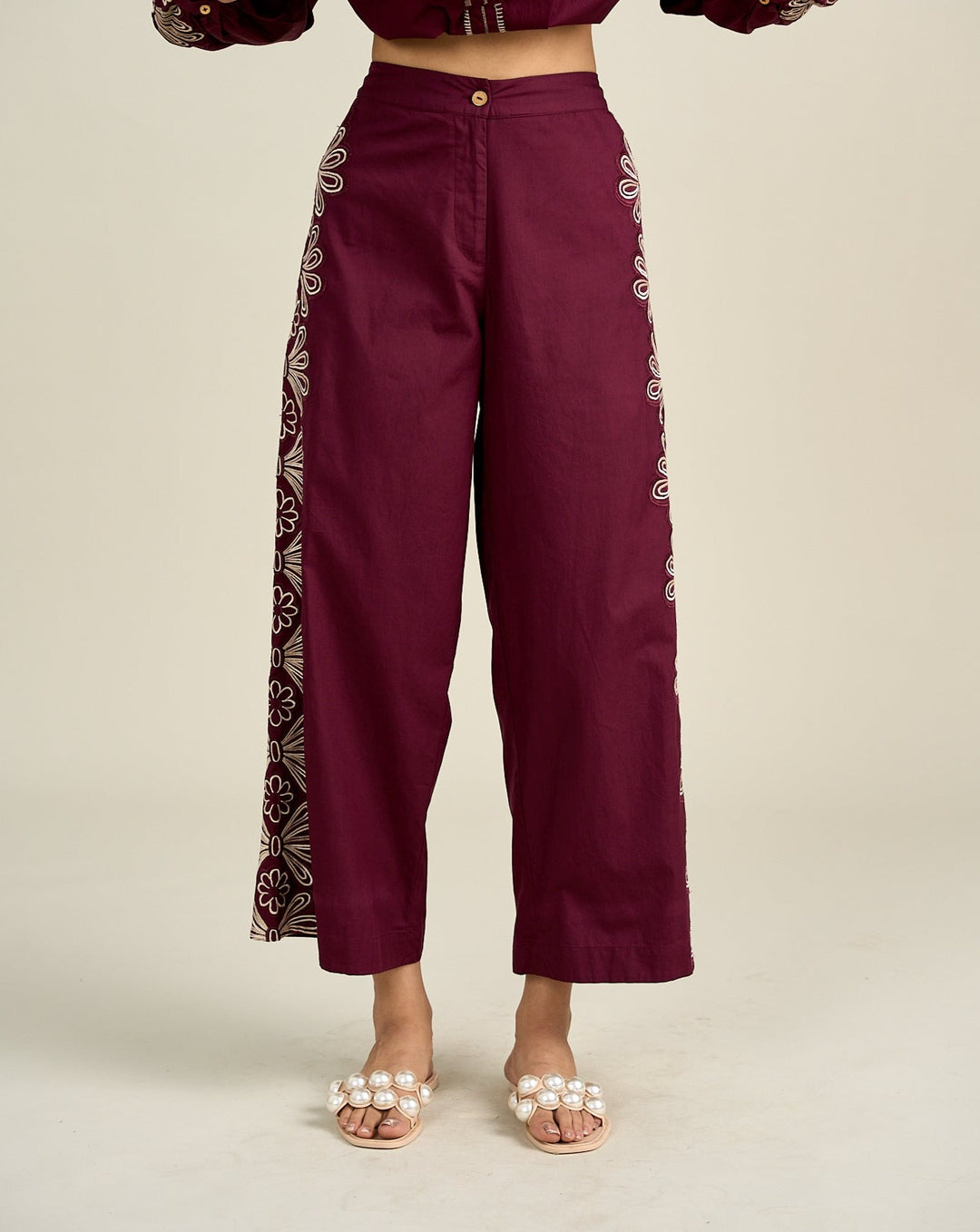 Kate Wine Pants