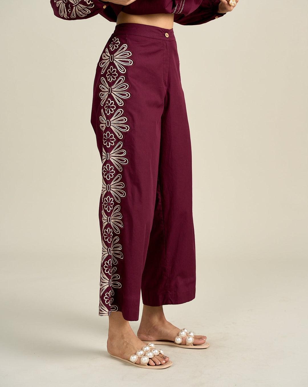 Kate Wine Pants