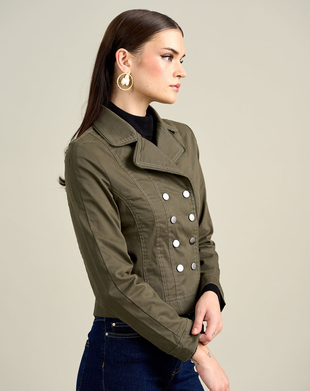 Harper Olive Jacket