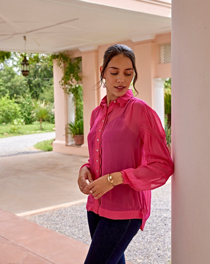 Celeste Pink Shirt