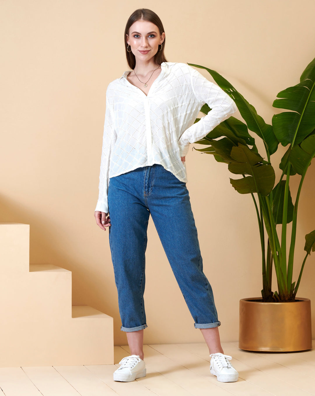 Cross-Line Shirt