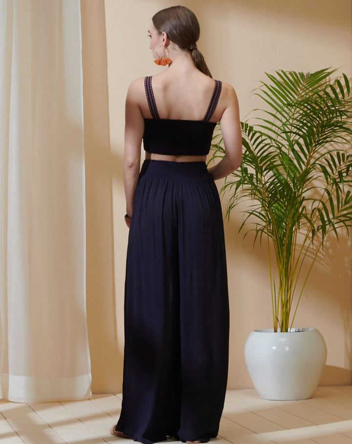 Navy Blue Palazzo
