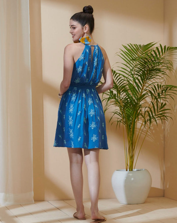 Cerulean Blue Dress