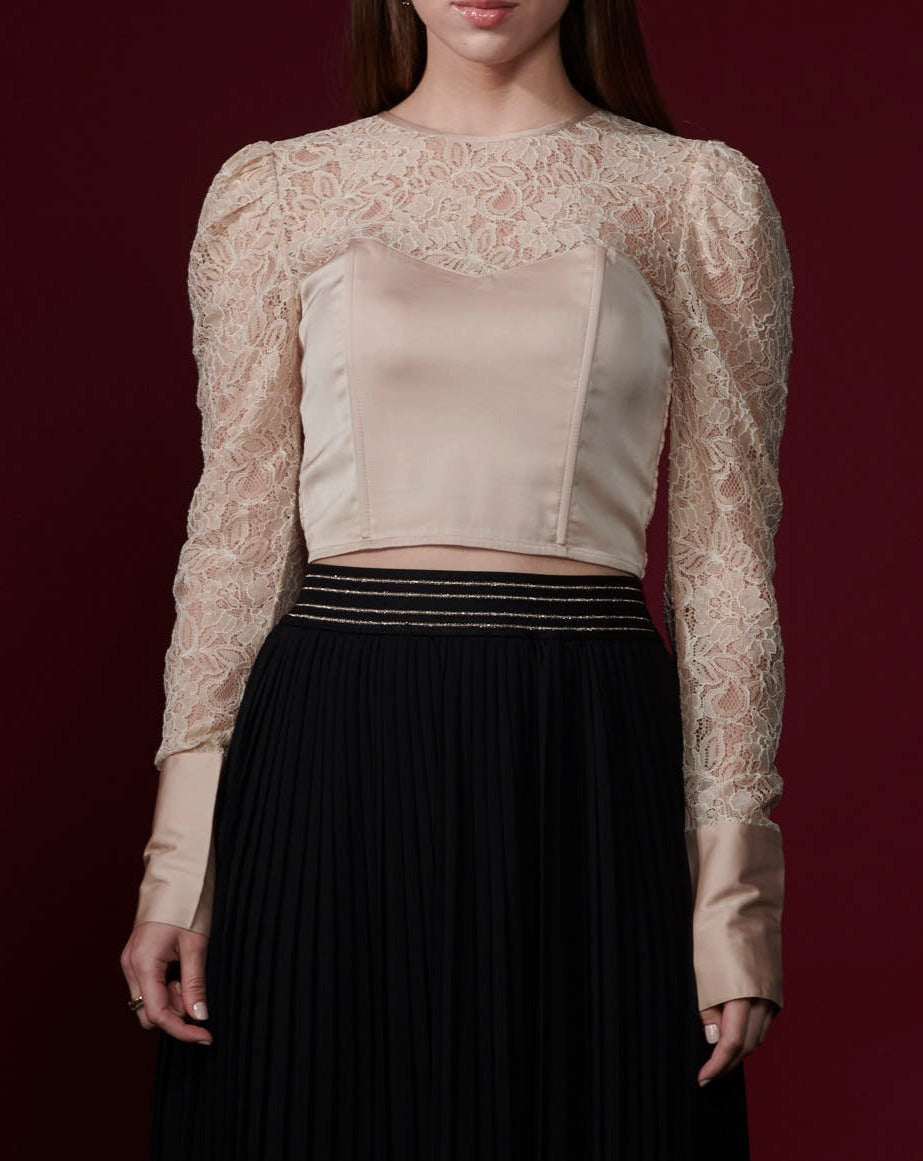 Sandy Lace Top
