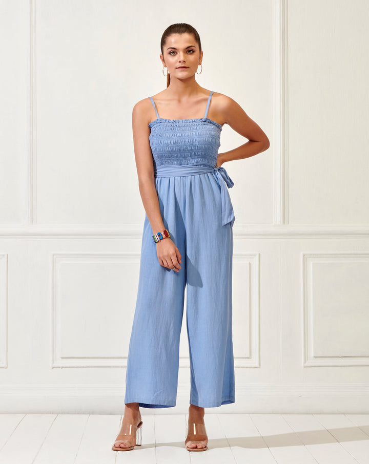 Slate Blue Jumpsuit