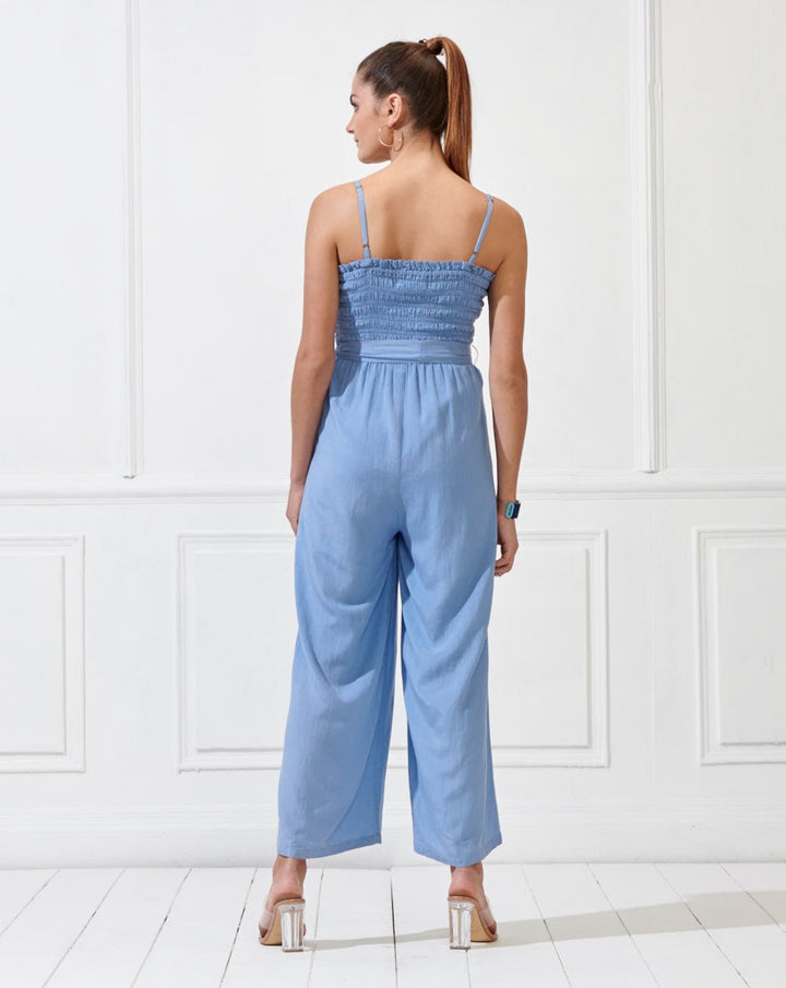 Slate Blue Jumpsuit