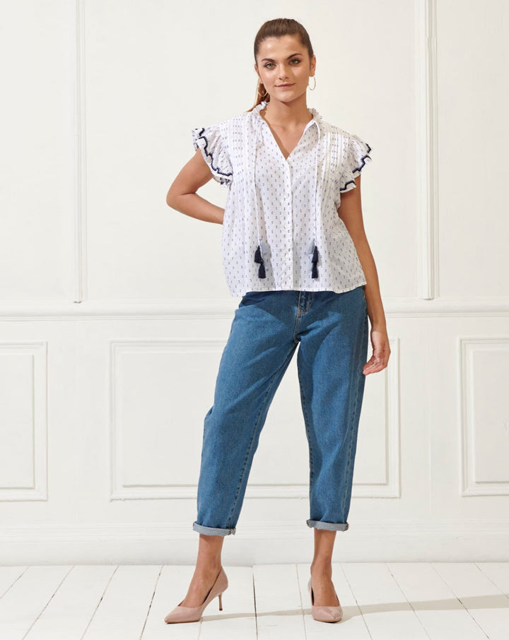 Blue Angel Top