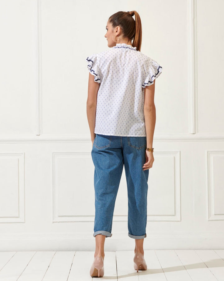 Blue Angel Top