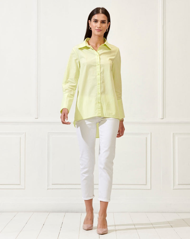 Lime Straight Shirt