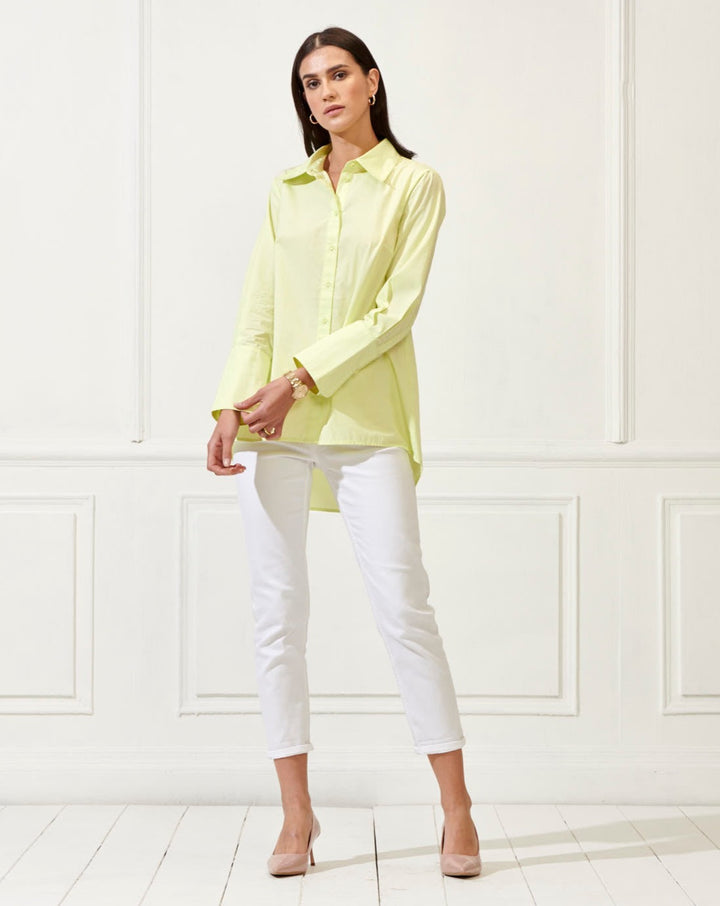 Lime Straight Shirt