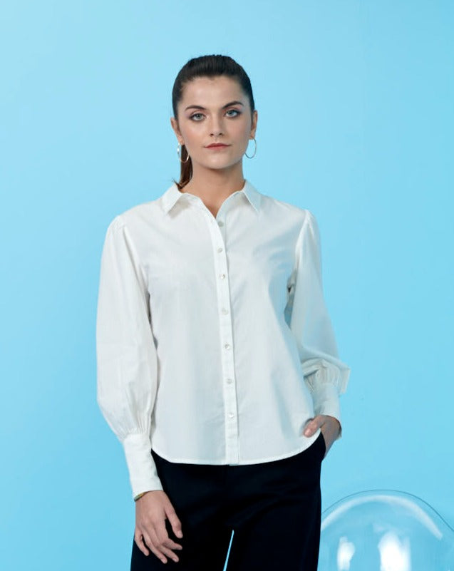 White Cuff Shirt