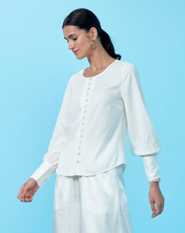 White Divine Blouse