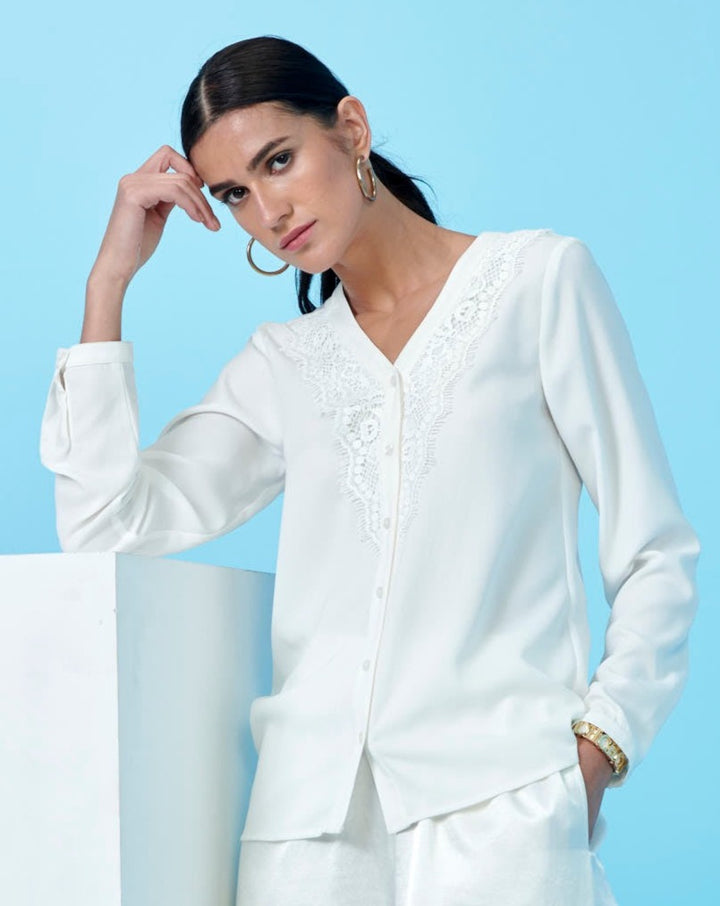 Ivory Dreamy Blouse