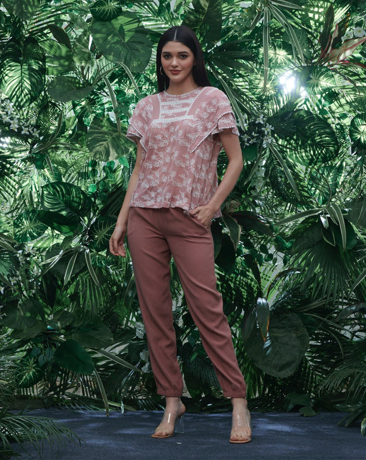 Blush Pink Joggers