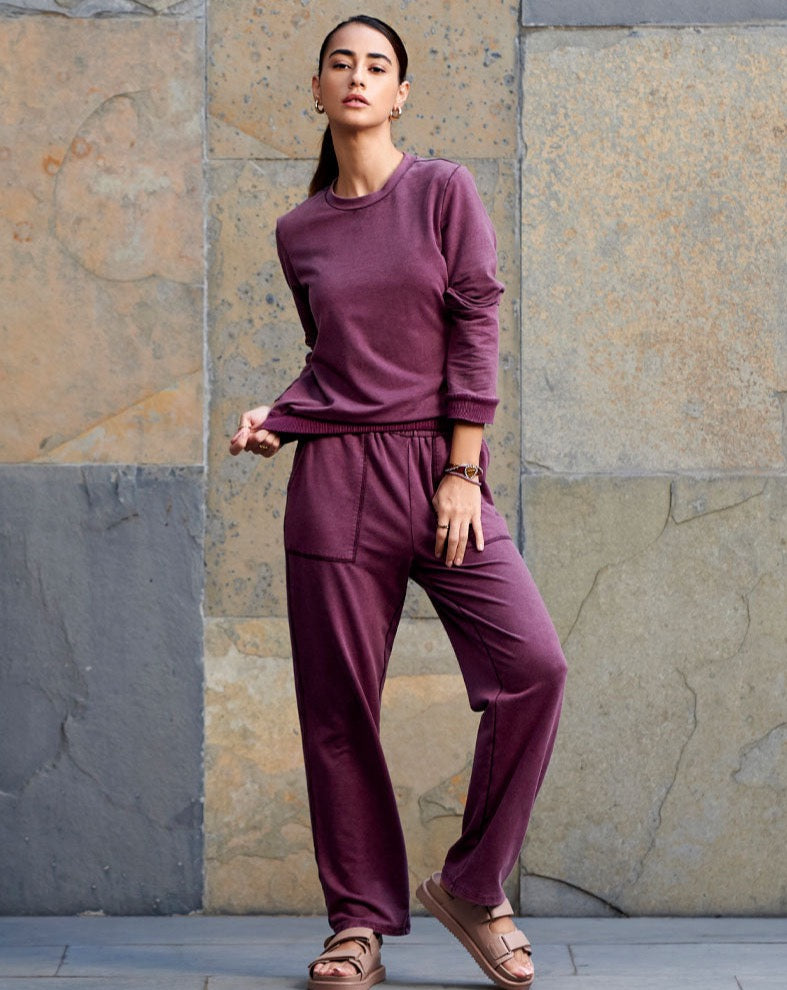 Purple Sweatshirt