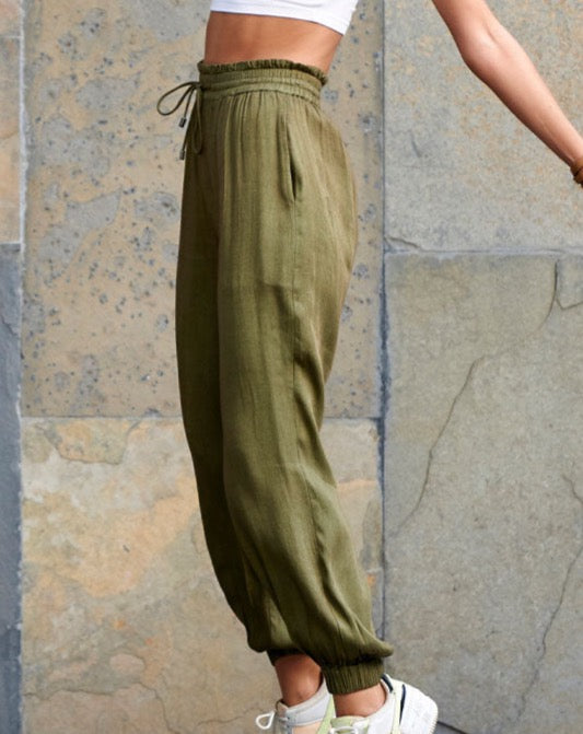 Khaki Joggers