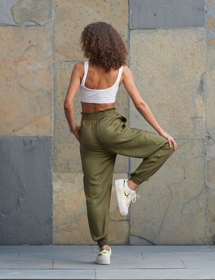 Khaki Joggers