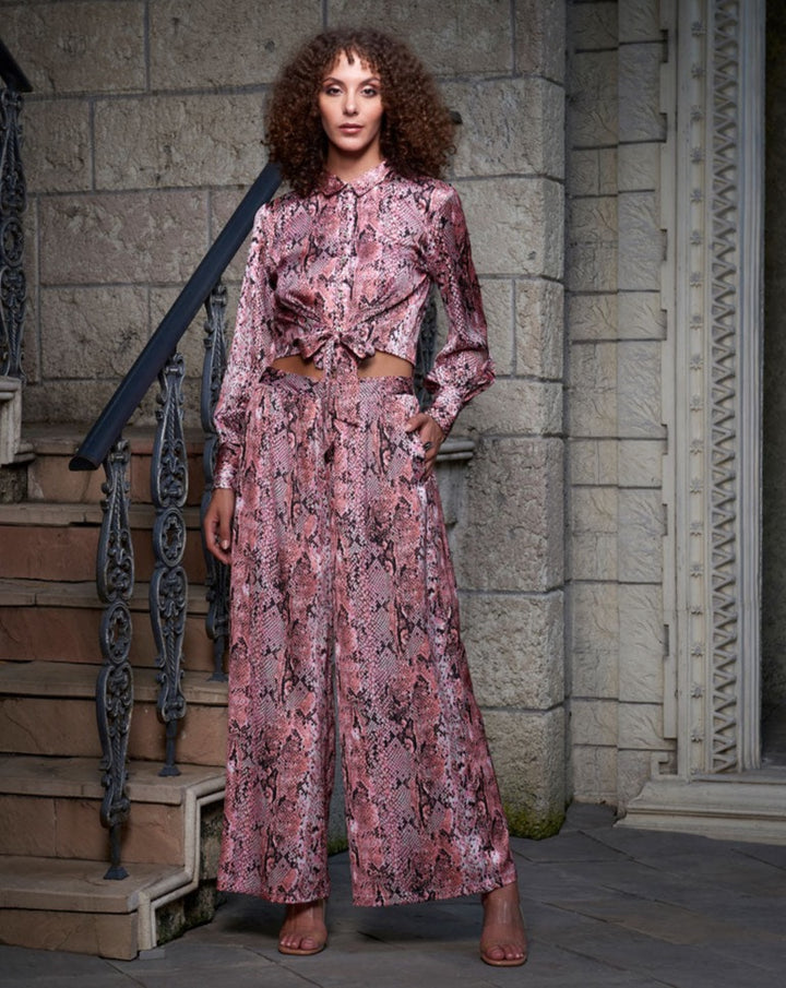 Snake Print Pants