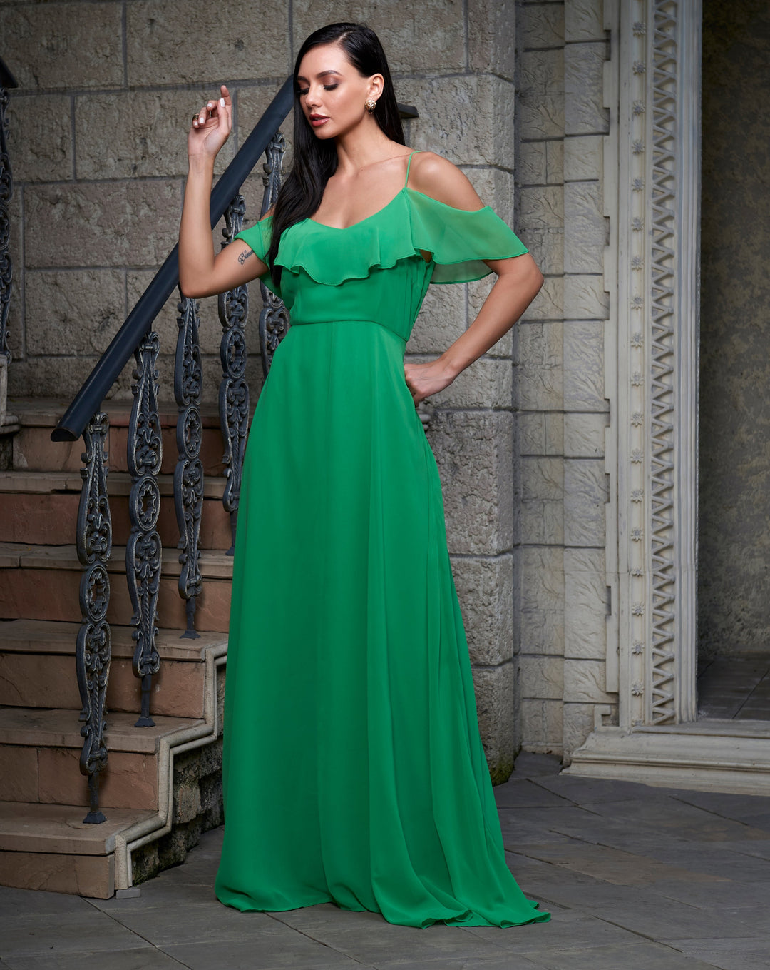Light Green Glam Gown