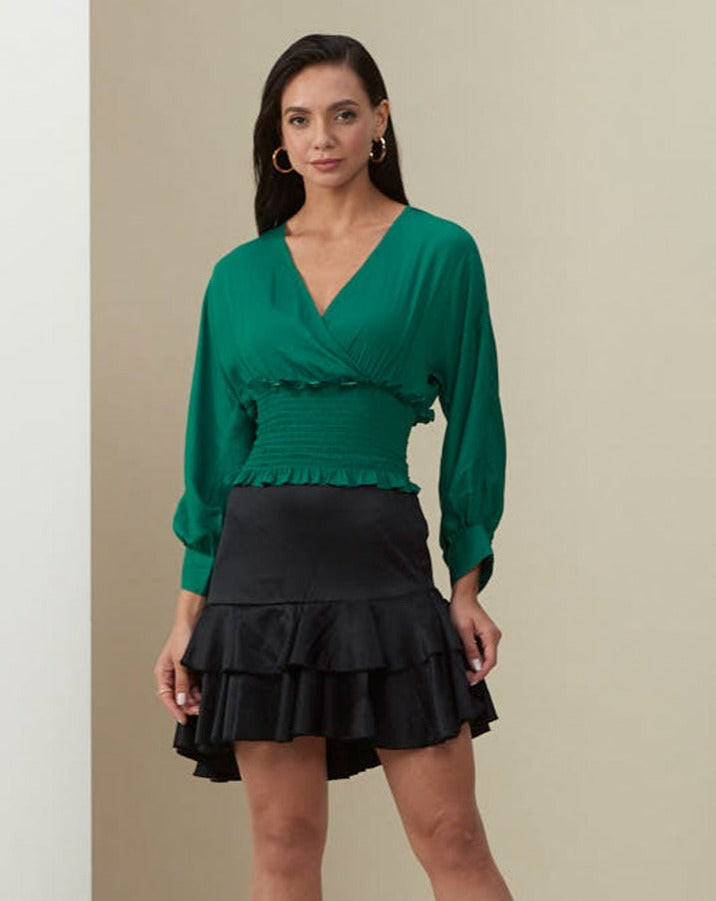 Bottle Green Top