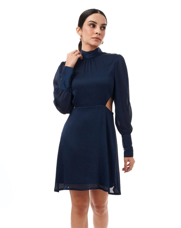 Frida Cut-out Skater Dress