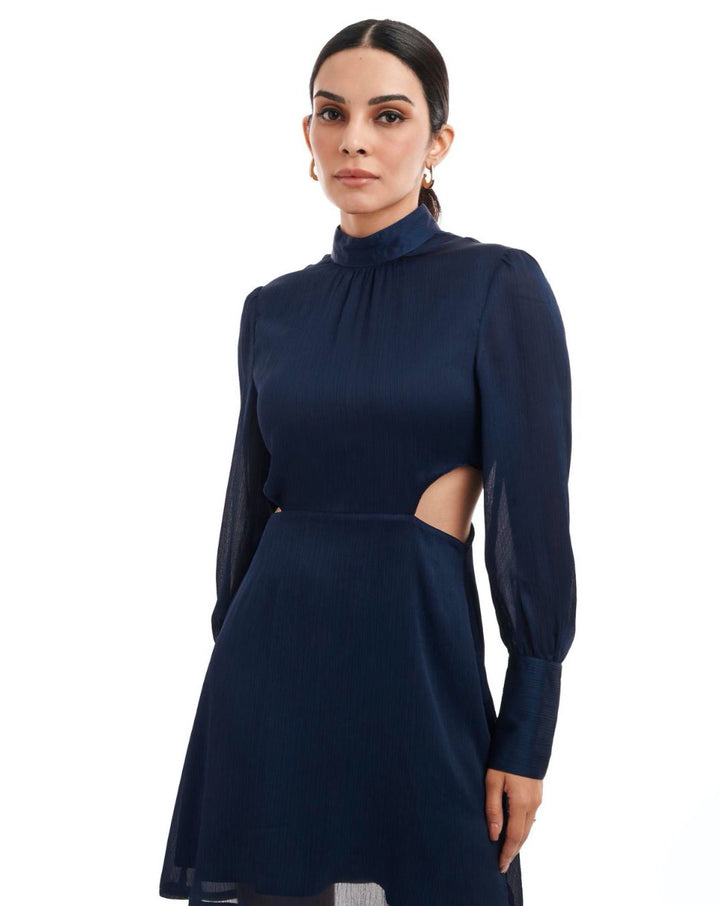 Frida Cut-out Skater Dress