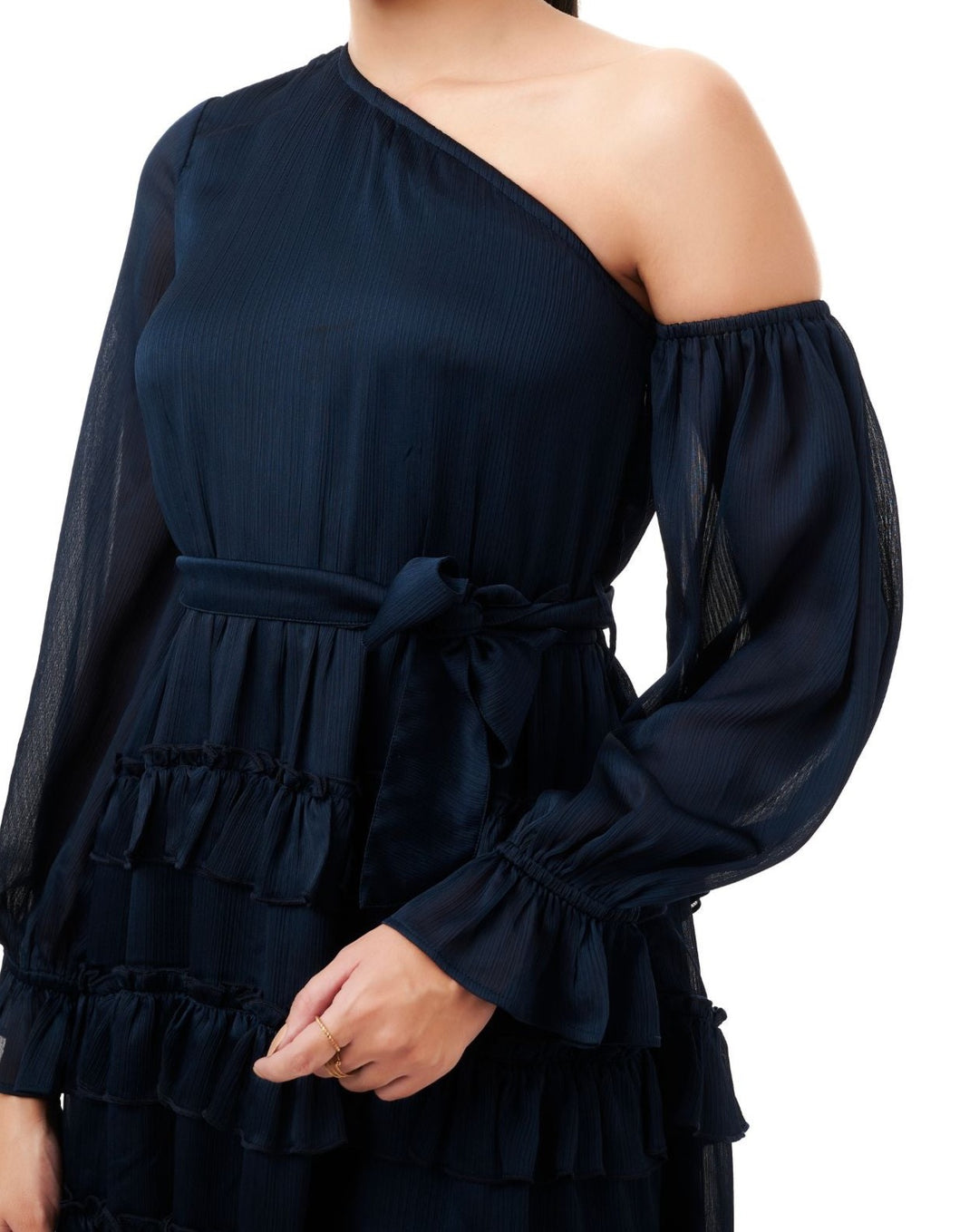 Azula One-Shoulder Short Dress