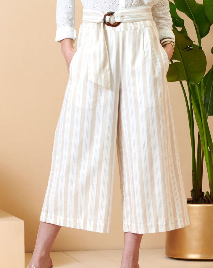 Ankle Pants With Belt
