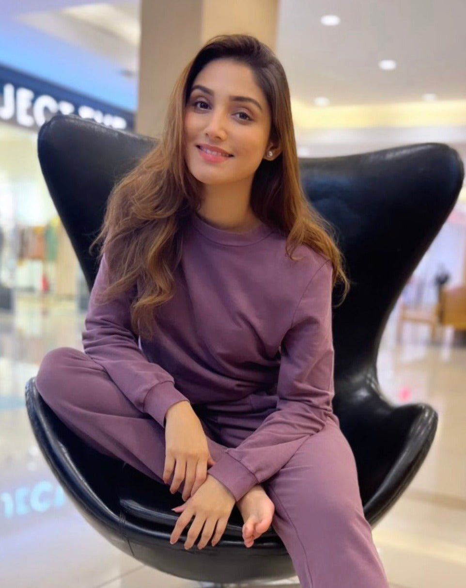 Purple Sweatshirt