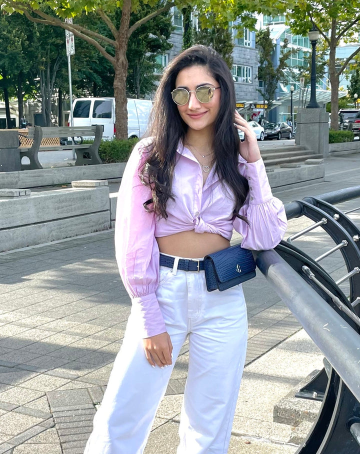 Pink Cuff Shirt