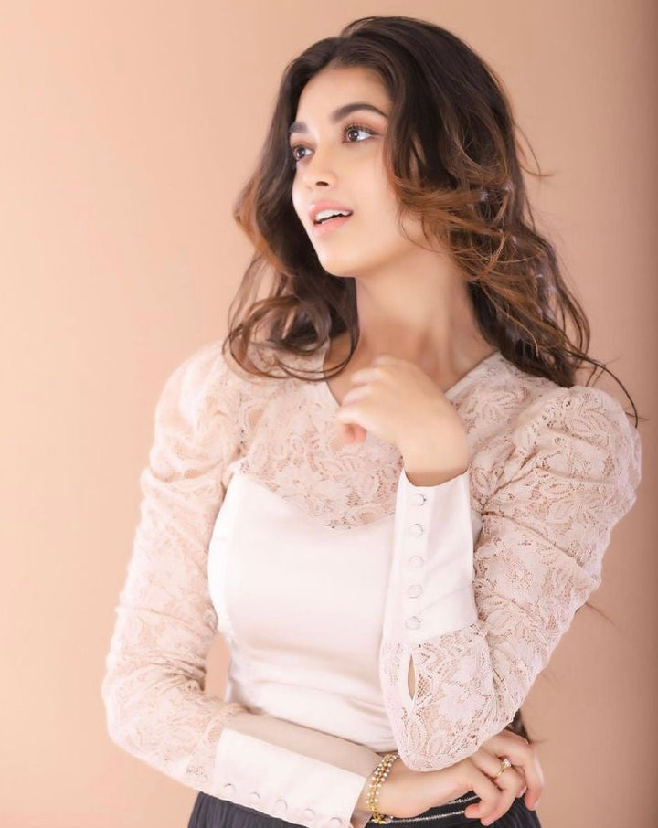 Sandy Lace Top