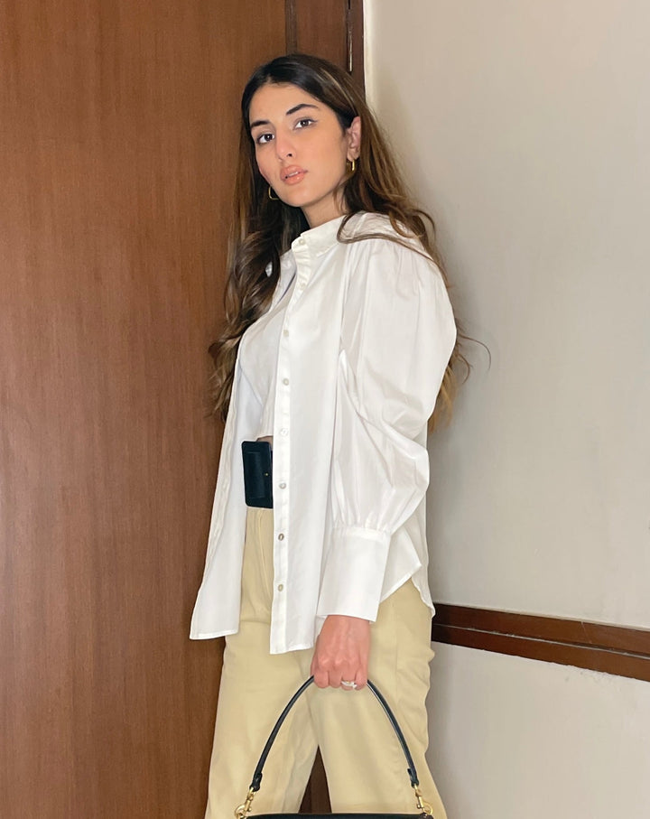 White Cuff Shirt