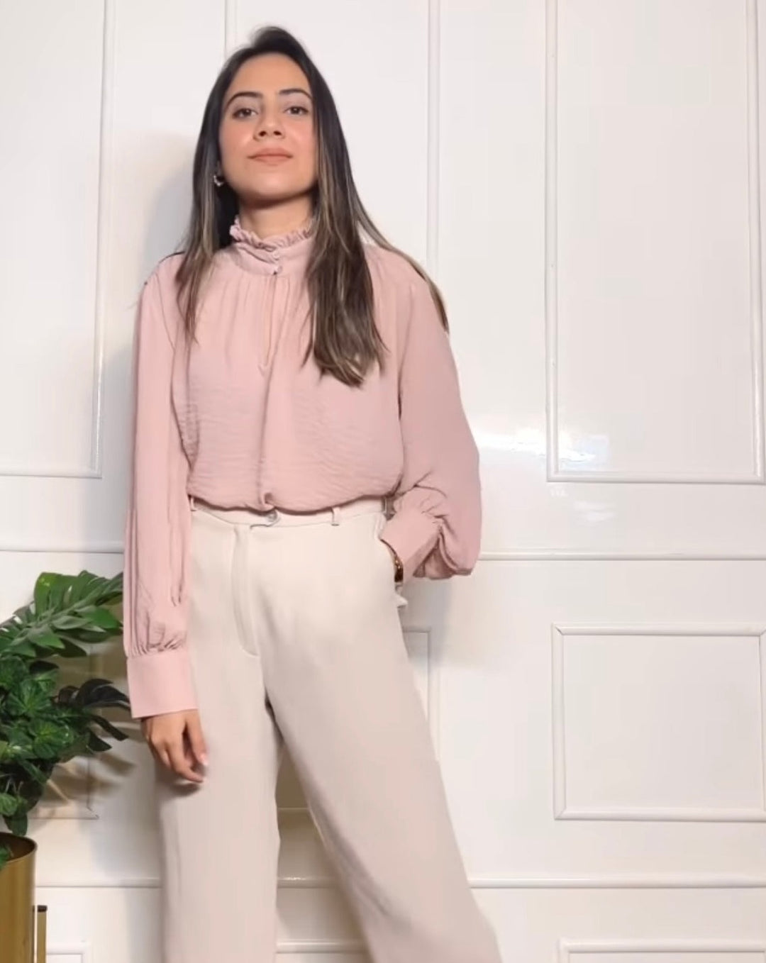 Ash Pink Blouse