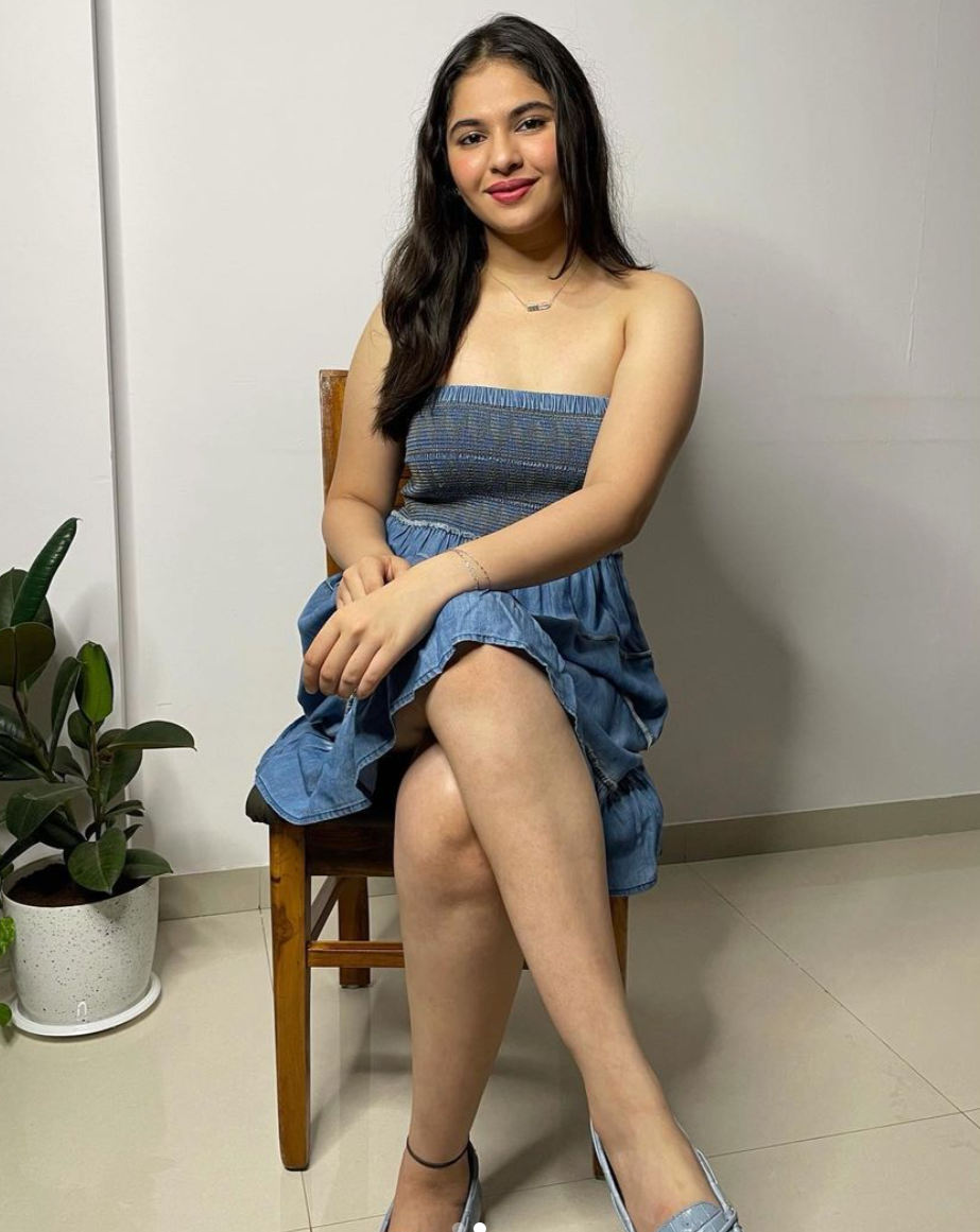 Shirred Tencel Tube Dress