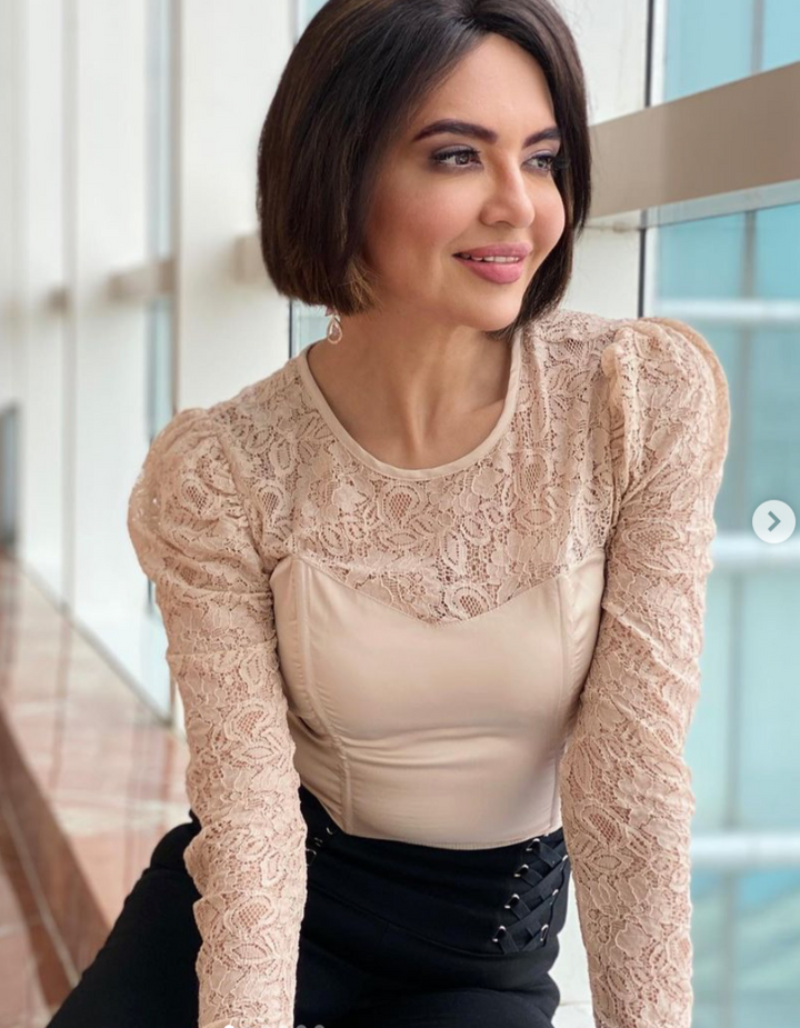 Sandy Lace Top
