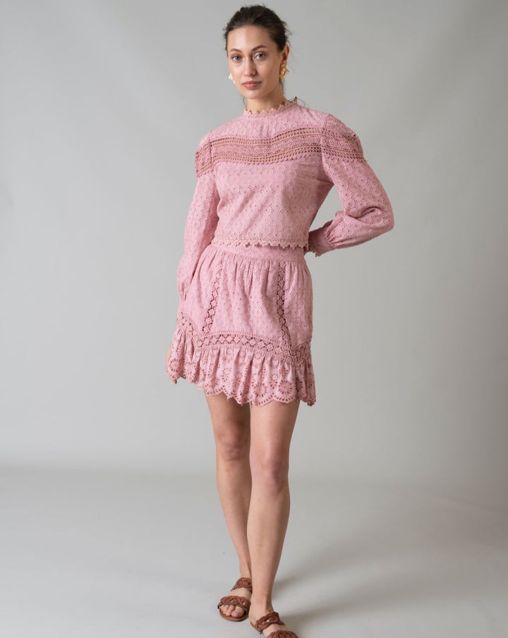 Zoe Pink Skirt