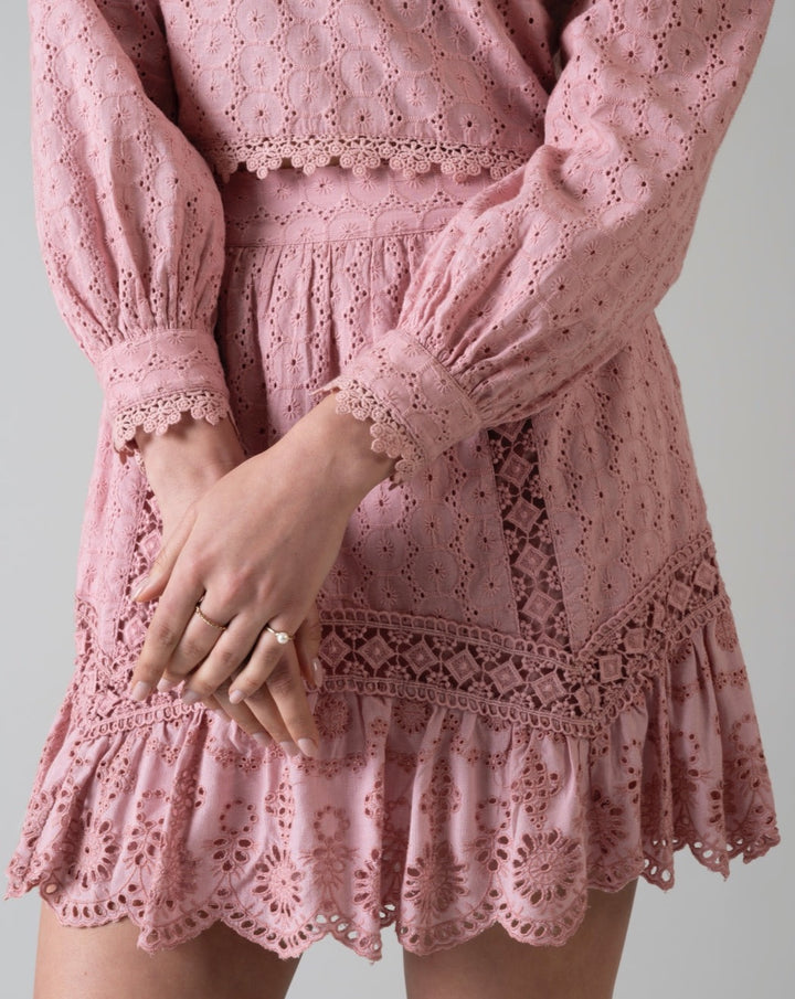 Zoe Pink Skirt