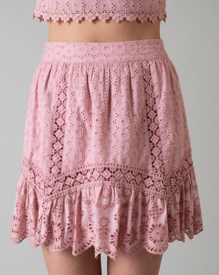 Zoe Pink Skirt