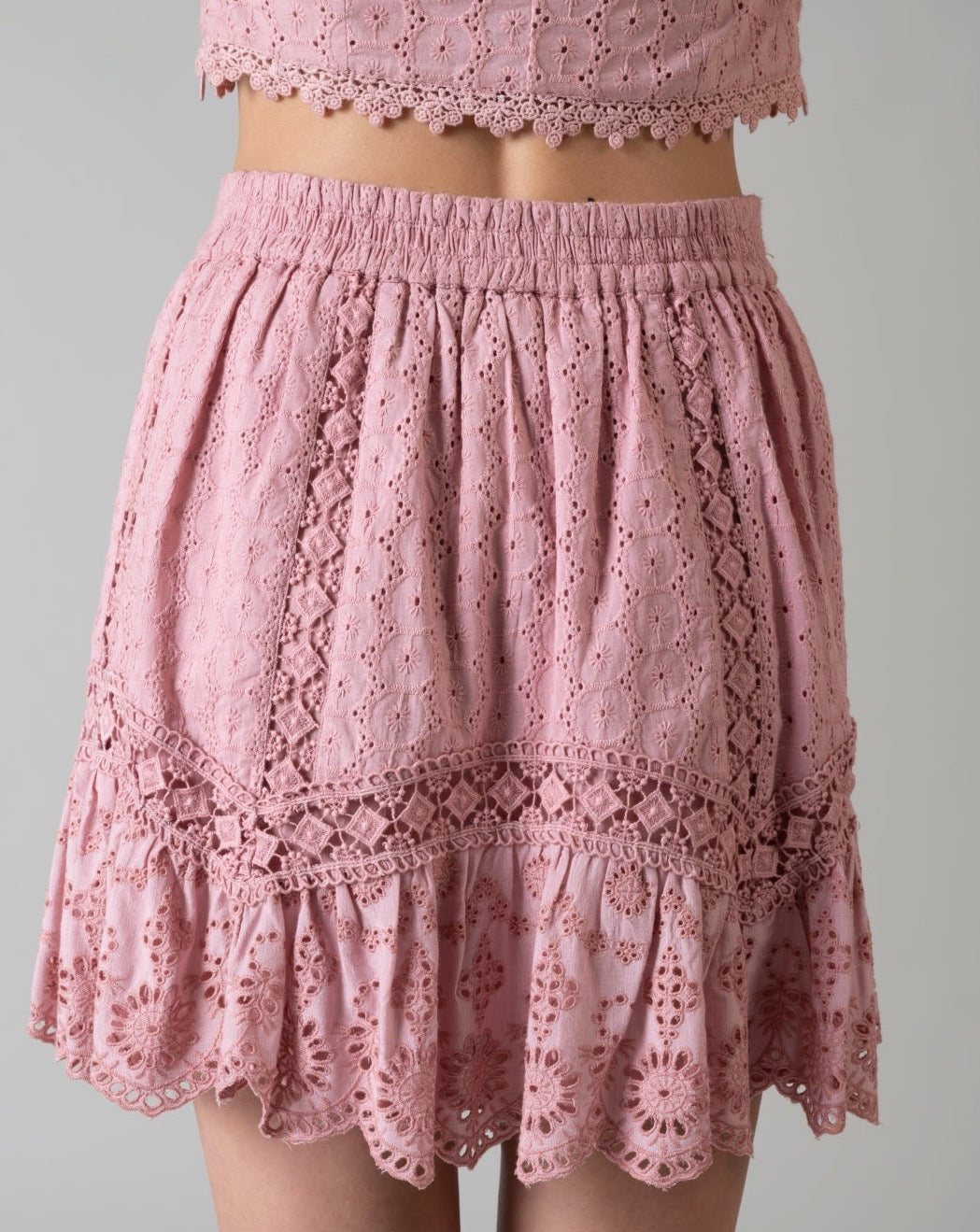 Zoe Pink Skirt