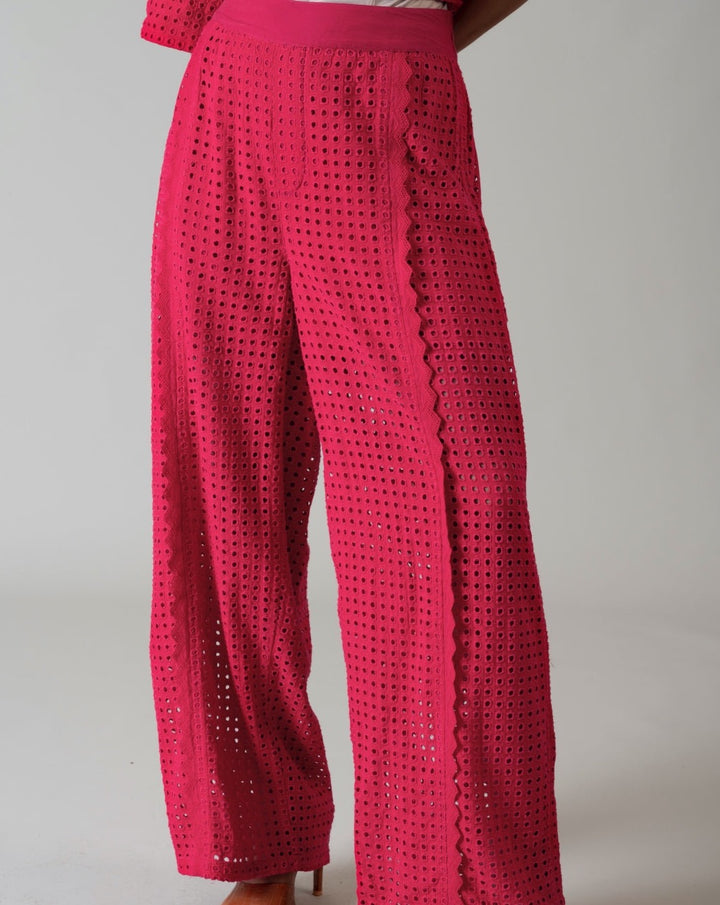 Clara Red Trouser